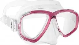Produktbild: CRESSI Perla Mask Clear/Pink - Einzelne Maske zum Tauchen und Schnorcheln, Transparent/Rosa, Einheitsgröße, Erwachsene