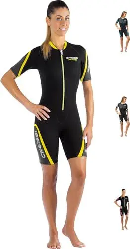 Produktbild: Cressi Playa Lady Shorty Wetsuit 2.5 mm - Kurzer Neoprenanzug für Damen aus hochelastischem Neopren 2.5mm, Verschiedene Farben