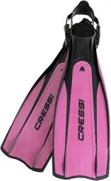 Produktbild: Cressi Pro Light Open Heel Tauchen Flossen, Schwarz/Rosa, M/L (41/43)