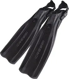 Produktbild: Cressi Pro Light Open Heel Tauchen Flossen, Schwarz/Schwarz, XL/XXL (46/47)