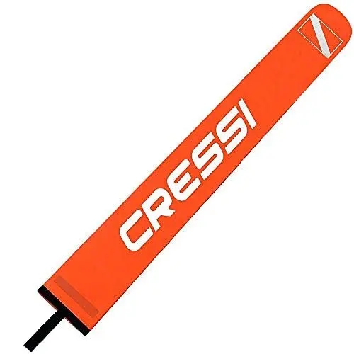 Produktbild: Cressi Strap Tauchmaske, Fluoreszierend Orange/Weiß, Einheitsgröße