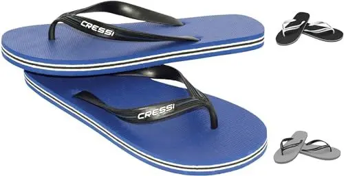 Produktbild: Cressi Swim Erwachsene Zehensandale Bahamas, Azurn, 37/38, VB954537
