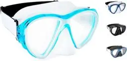 Produktbild: Cressi Unisex-Adult Fiji Schnorchel Maske, Transparent/Aquamarin, ONE Size