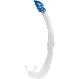 Produktbild: Cressi Unisex Erwachsene Mexico Schnorchel, Trasparente/Blau, Einheitsgröße