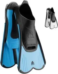 Produktbild: Cressi, Unisex Schwimm Flossen Light - Made in Italy, Blau, Gr. 41/42 EU,DP182041