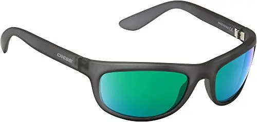 Produktbild: Cressi Wolf Sonnenbrille, Grau/Verspiegelt Linsen Grün, One Size
