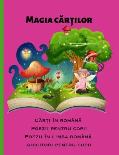 Produktbild: Cărți în română Poezii pentru copii: Poezii în limba română, ghicitori pentru copii, Magia cărților (Cărți de povești pentru copii în română)