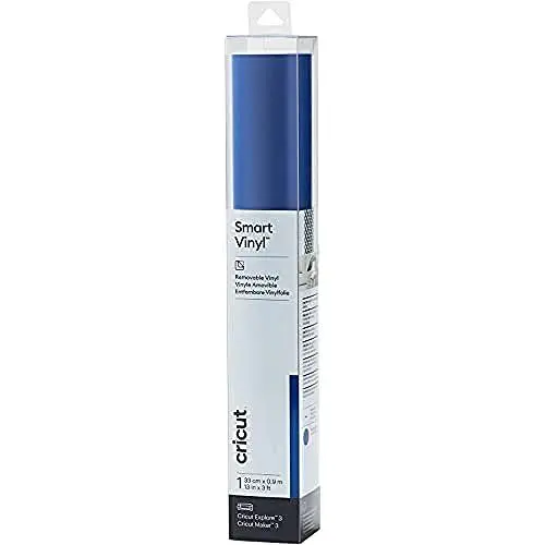 Produktbild: Cricut Smart Vinyl Removable | 1 sheet | 33cm x 0.9m | Blue