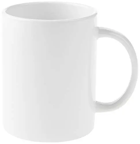 Produktbild: Cricut Blank Mugs | Weiß | 425 ml | 6 x Sublimationsbecher mit Tinte | für die Verwendung von Tassenpresse mit auffüllbarer Tinte, 2008944