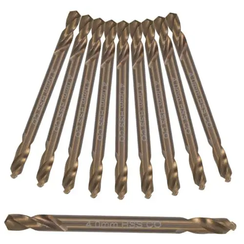 Produktbild: CRILSTYLEO Schlagbohrer-set Edelstahl-bohrer 10-teilig Metall-bohrer-set