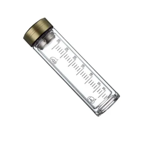 Produktbild: CRILSTYLEO Doppelschichtiger Hitzebeständiger Glasbecher Mit Für Den Wasserbecher Im Haushalt