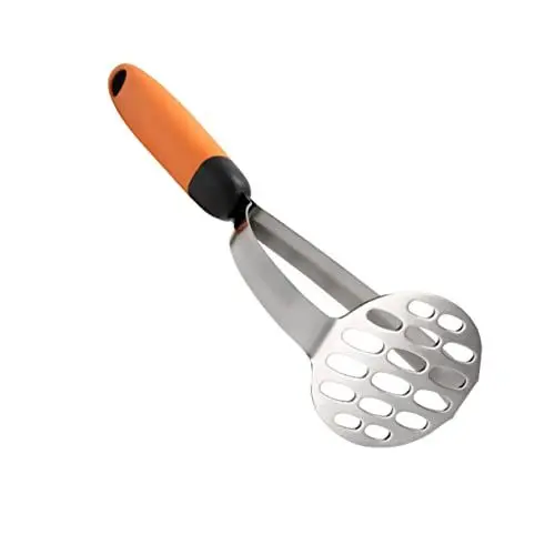 Produktbild: CRILSTYLEO 1Stk Kartoffelpresse Mixer Entsafter Kartoffelwolf elektrischer Entsafter Obststampfer kartofelpresser Kartoffelstampfer Küchenversorgung Süßkartoffel Fleischwolf Plastik Orange