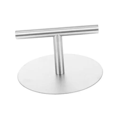 Produktbild: CRILSTYLEO 1Stk Kuchenpresse Pizzateigpresse Pflanzenhalter für Reagenzgläser Teigpresse für Pfannkuchen Teigpresse für Teigtaschen Backwerkzeug Fleischpresse Rostfreier Stahl Silver