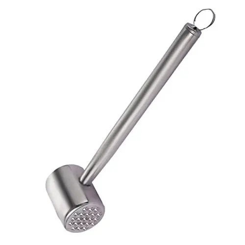 Produktbild: CRILSTYLEO 1pc Fleischklopfer Mallet Küche Tenderizers Edelstahl Presse Werkzeug Steak Hammer Robust Und Leicht Zu Reinigen