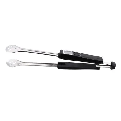 Produktbild: CRILSTYLEO Küchenthermometer Mit Grillzange Für Lebensmittel Temperaturmessgerät Für Steak Und Robuste Grillzange Mit Präzisionssonde