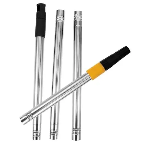 Produktbild: CRILSTYLEO 1 Satz Verlängerungsstange für Walzenbürste Stangenverlängerung einziehbare Stangen ausziehbare Malerstange Fensterputzstangen Verlängerungsstange zum Malen Rostfreier Stahl