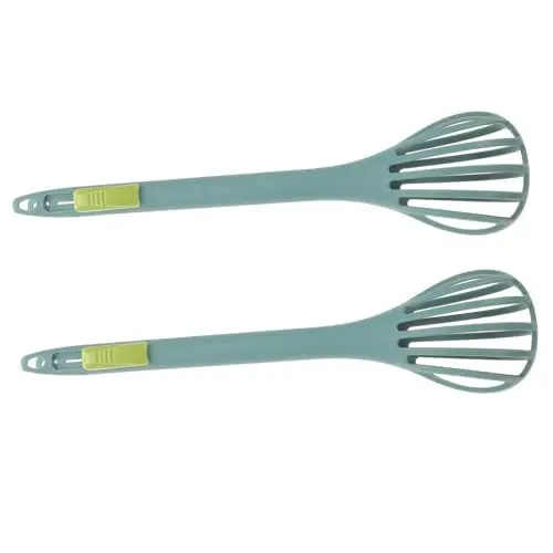Produktbild: CRILSTYLEO 2St Küchengerät Backwerkzeug Schneebesen Mixgerät Stabmixer kochgeschirr kitchen utensils Eierquirl eggspinner Küchenwerkzeuge manueller Mixer Zange zum Servieren von Speisen