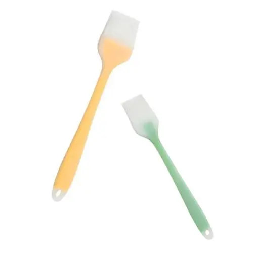 Produktbild: CRILSTYLEO 2stücke Silikon Basting Pinsel Bbq Grill Pinsel Gebäck Butter Sauce Kochen Grillen Backen