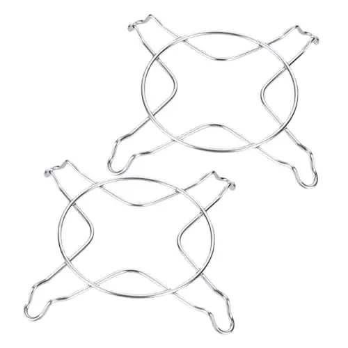 Produktbild: CRILSTYLEO Topflappen-Set Aus Edelstahl – Küchen-Wok-Gestell Multifunktions-kühlgestell Wiederverwendbar Für Die Arbeitsplatte