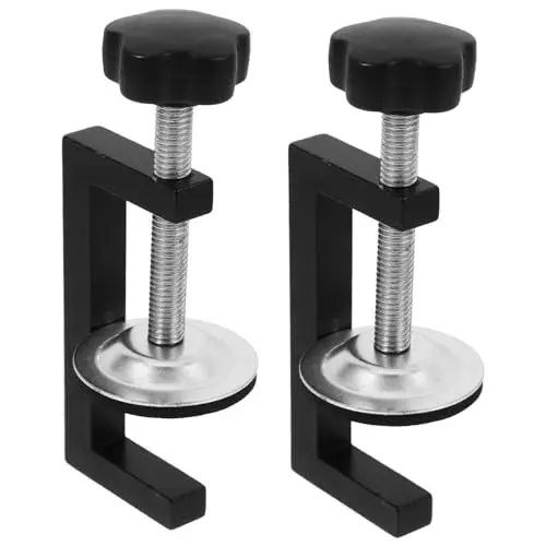 Produktbild: CRILSTYLEO 2 Stücke G-förmigen Klammern Für Gartenmöbel Terrasse Sofa Sektionalstuhl Holz Klammern Für Terrasse Möbel Clips