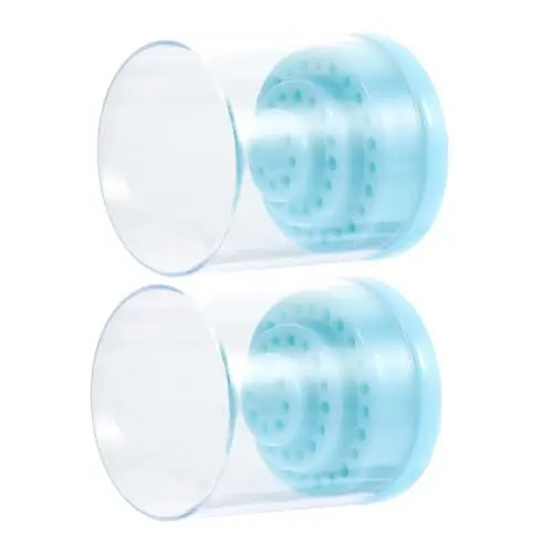 Produktbild: CRILSTYLEO 2st Schleifkopf Organizer Für Nagelbohrer Nagelstück Schleifkopf- Ständer Für Nagelbohrer Schleifkopfhalter Halter Für Nagelspitzen Plastik Blue