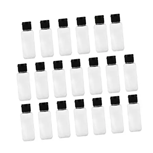 Produktbild: CRILSTYLEO 30 Stück 5 Ml Alkoholflasche Spray 0 Leere Flasche Toilettenartikel Kosmetikflaschen Für Shampoo Nachfüllbare Kosmetikbehälter Leere Nachfüllbare Flasche Shampoobehälter
