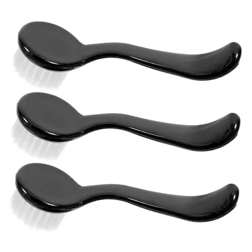 Produktbild: CRILSTYLEO Kosmetikbürste Gesicht Reinigung Manuelle Gesichtsreinigungsbürste Gesichtsschrubber Peeling-tool Weiche Borsten Für Haut Reisezubehör Gesichtswaschbürste