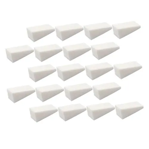 Produktbild: CRILSTYLEO 48stücke Farbverlauf Nagel Schwämme Für Maniküre Nail Art Tools Kosmetische Keile Aus Weichem Material Für Trockene Und Nasse Anwendung