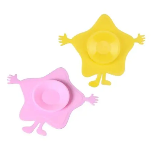 Produktbild: CRILSTYLEO 4stücke Schüssel Saugnapf Unterlagen Rutschfeste Silikonmatten Für Junge Mädchen Gelb Rosa Für Sicheres Ohne Umkippen Hochwertige Tischsets Für Kleinkinder