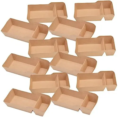 Produktbild: CRILSTYLEO 50 Praktische Snack-papierboxen Multifunktionale Snack-behälter Aus Papier Laden