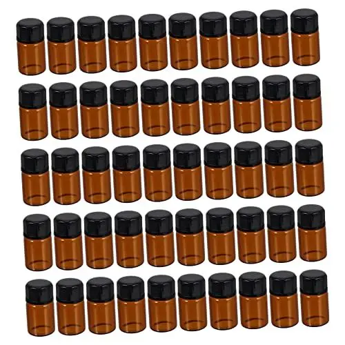 Produktbild: CRILSTYLEO 50 Stücke 2ml Flaschen Mini Parfüm Nachfüllbare Flaschen Mischung Spender Für Reise