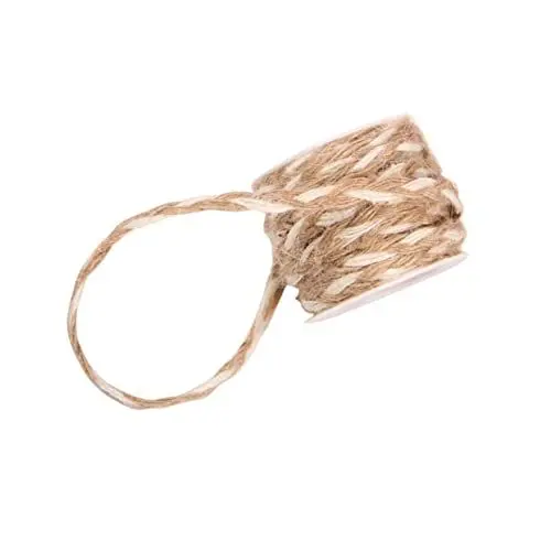Produktbild: CRILSTYLEO Hanfseilrolle Aus Natürlichem Jute-Schnur Sackleinenschnur Für Handwerk Garten Und Verpackung Robust Und Flexibel