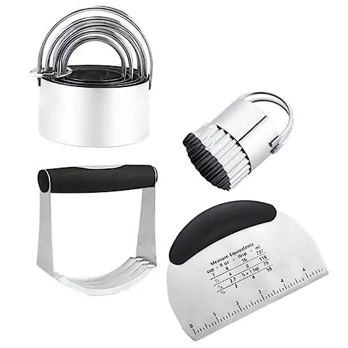 Produktbild: CRILSTYLEO -set Formen Edelstahl Chopper Teigschaber Zum Backen Hochzeit Einweihungsgeschenk