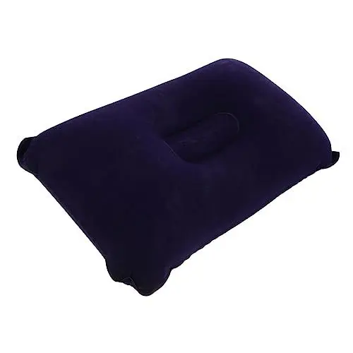 Produktbild: CRILSTYLEO Aufblasbares Reisekissen Campingkissen Ergonomisches Nackenkissen Für Auto Büro Outdoor Universell Einsetzbar Praktisch Und Bequem