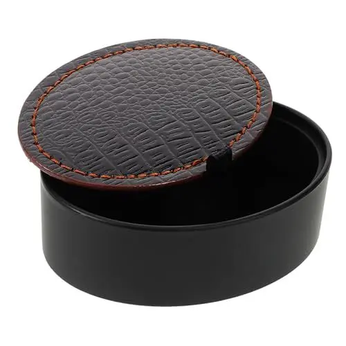 Produktbild: CRILSTYLEO Pu-box Für Manschettenknöpfe Aufbewahrungsbox Tragbarer Organizer Schmuckverpackung Geschenkbox Elegantes Design