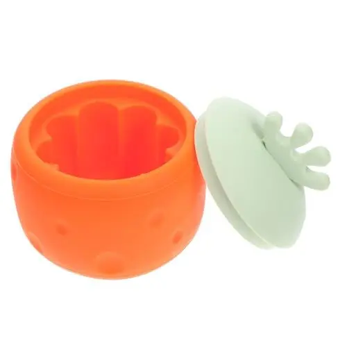 Produktbild: CRILSTYLEO Orange Silikon Dampfgarer Hitzebeständige Tasse Für Frühstück