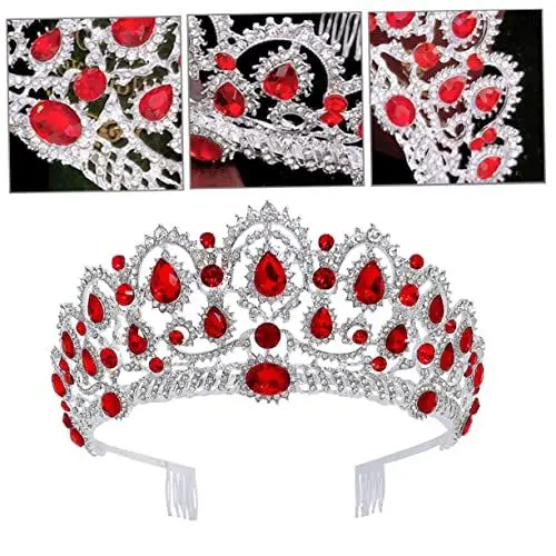 Produktbild: CRILSTYLEO Elegantes Braut-haarband Mit Kristallen Für Die Hochzeit Prinzessinnenkrone Kopfschmuck Für Die Zukünftige Braut