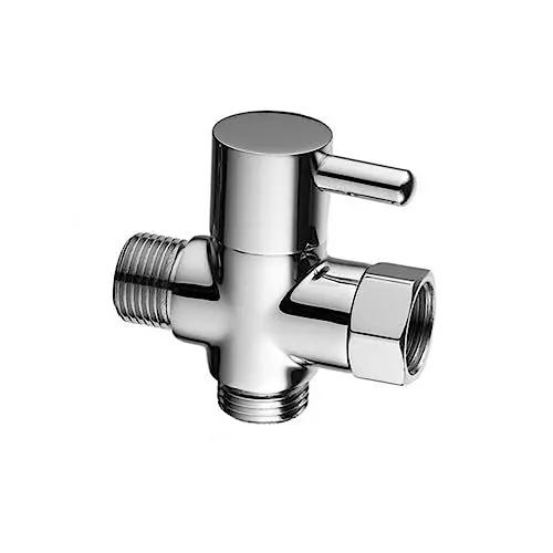 Produktbild: CRILSTYLEO Duschteiler Wasserabscheider Aus Kupfer Zink Mit 4 Eingängen 4 Seiten Und 6 Ausgängen Duschsprinkler Zubehör Für Badezimmer Langlebig Und Korrosionsbeständig