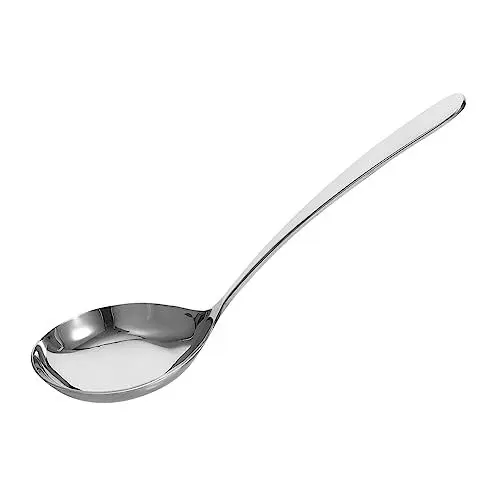 Produktbild: CRILSTYLEO Schöpfkelle Aus Edelstahl 304 Suppenlöffel Antihaftbeschichtet Ergonomischer Griff Für Den Gewerblichen Familiengebrauch