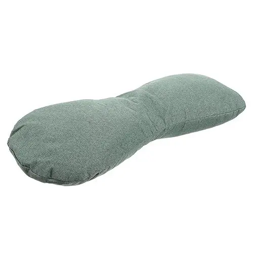 Produktbild: CRILSTYLEO Ergonomisches Nackenkissen Kissen Mit Wermutfüllung Nackenrolle Leinenstoff Kissen Bequeme Nackenstütze Schmerzlinderung Sommergeeignet