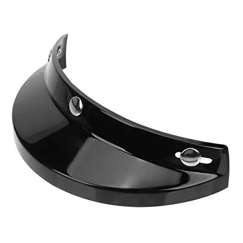 Produktbild: CRILSTYLEO Fahrradhelm Visier motorradhelm visier ersatz Fahrradhelm Regenschutz Retro-Helm retro motorradhelm motorcycle helmet accessories Helmvisier Schutzvisier Plastik Black
