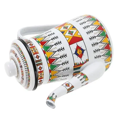 Produktbild: CRILSTYLEO Kaffeetasse kaffeepadmaschine kaffeekanne coffemaschine Coffee Kettle Espressomaschine Kaffeemaschinen Wasserkocher mit großem Fassungsvermögen handgemachte Kaffeemaschine Emaille
