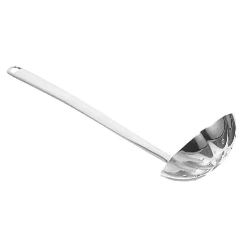 Produktbild: CRILSTYLEO Soup Spoon Robuster 304 Griff Vielseitiger Kochlöffel Für Hot Pot Und Flüssigkeiten Ideal Für Und Gastronomie Küchen Gadgets