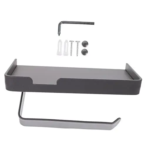 Produktbild: CRILSTYLEO Toilettenständer Multifunktions-Aufbewahrungsregal Stabiler Toilettenpapierhalter aus Edelstahl für zu Hause