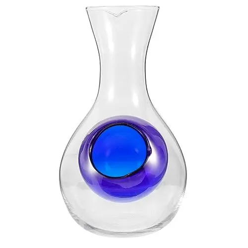 Produktbild: CRILSTYLEO Elegante Tasche Kalten Sake Decanter Robuste Glas Wein Sake Cup