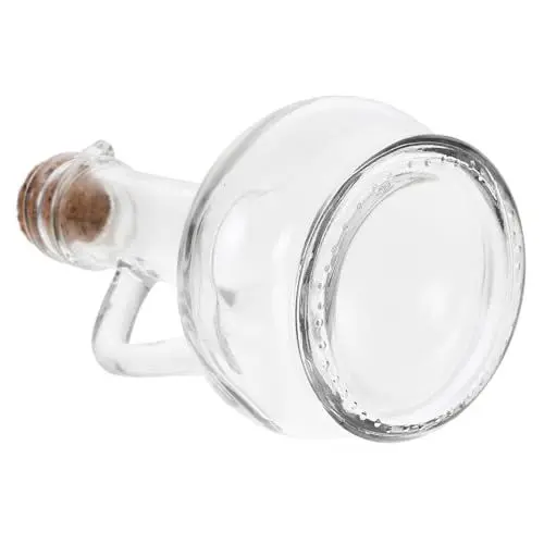 Produktbild: CRILSTYLEO Küche Öl Spender Glas Öl Jar Feine Ausguss Set Küche Flasche