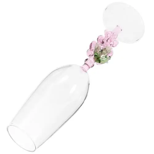 Produktbild: CRILSTYLEO Traubenkelch Bierkrug Klassische Weingläser Weinflöten Hochzeitsbrille Sipper Weingläser Weinbehälter Bemalen Dekorative Weinflöte Cocktailgläser Portweingläser Glas Transparent