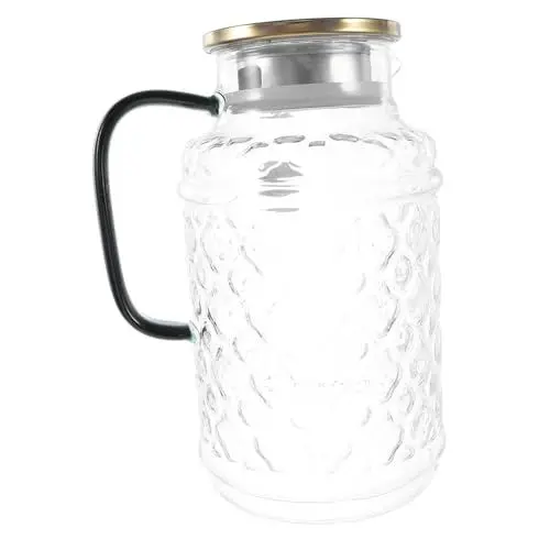 Produktbild: CRILSTYLEO Krug Mit Deckel Für Getränkespender Krug Für Den Kühlschrank