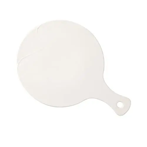 Produktbild: CRILSTYLEO Westlicher Pizzateller Toaster-ofenpfannen Pizzapfannengrill Käsepaddelbrett Runder Kuchen Pizza-trennblech Backofen Mit Backsteinen Bbq-grills Pizzaofenblech Platte Weiß Keramik