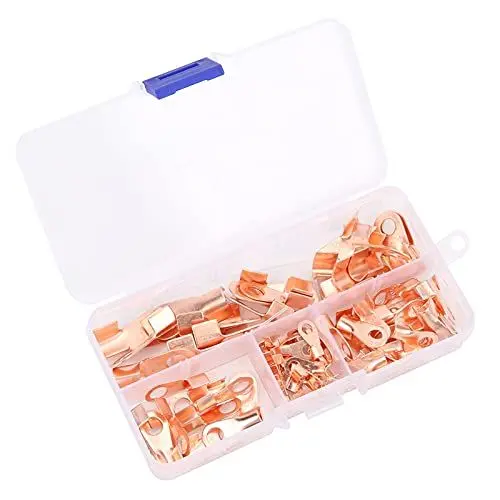 Produktbild: Crimp-Klemmen-Set, 80-teiliges Kabelklemmen-Set für Haushaltsgeräte-Verteilerkasten
